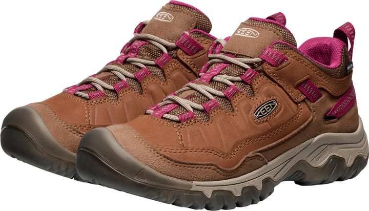 Keen Women's Targhee IV Waterproof  Bison/Beaujolais Keen