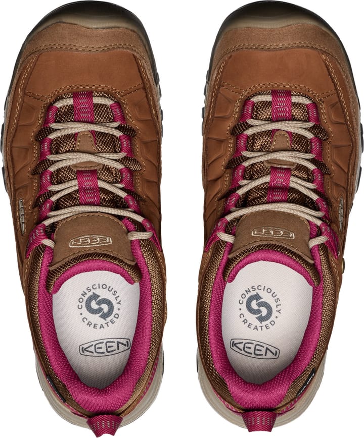 Keen Women's Targhee IV Waterproof  Bison/Beaujolais Keen