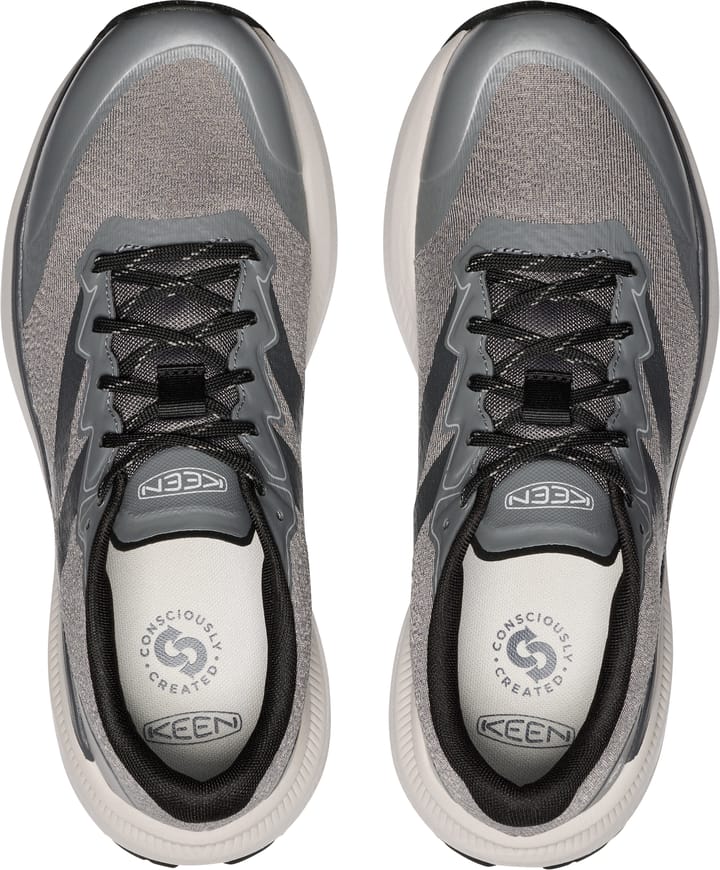 Keen Men's WK500 Walking Shoe Steel Grey/Magnet Keen