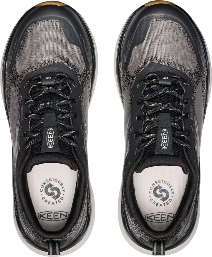 Keen Women's Leiki Waterproof Hiking Shoe Black/Steel Grey Keen