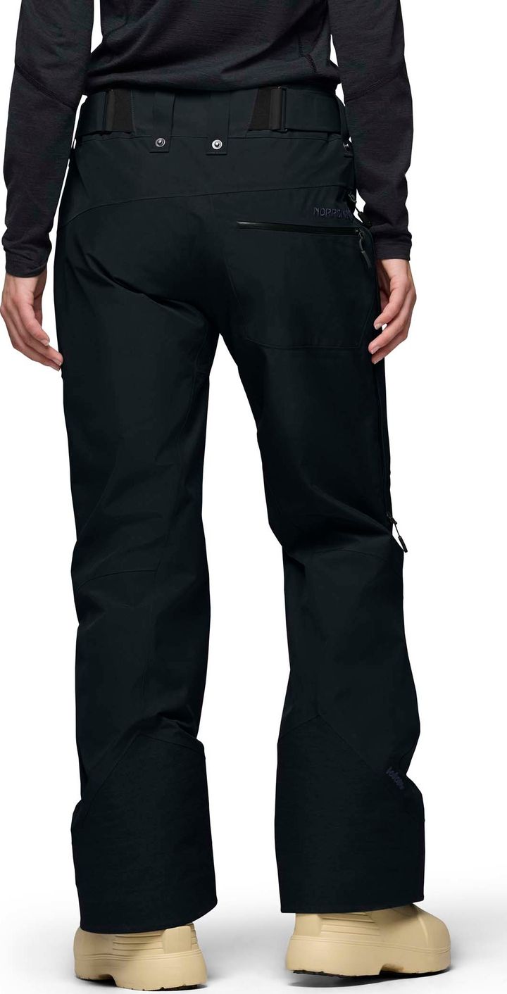 Norrøna Women's Lofoten GORE-TEX Insulated Short Pants Caviar Black Norrøna