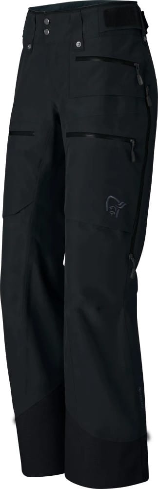 Norrøna Women's Lofoten GORE-TEX Insulated Short Pants Caviar Black Norrøna