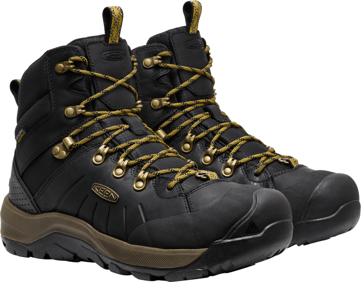 Keen Men's Revel IV Mid Polar Black-lemon Curry Keen