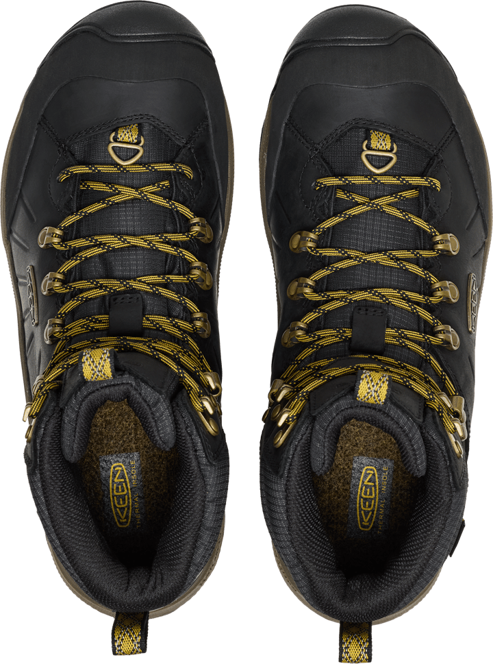 Keen Men's Revel IV Mid Polar Black-lemon Curry Keen