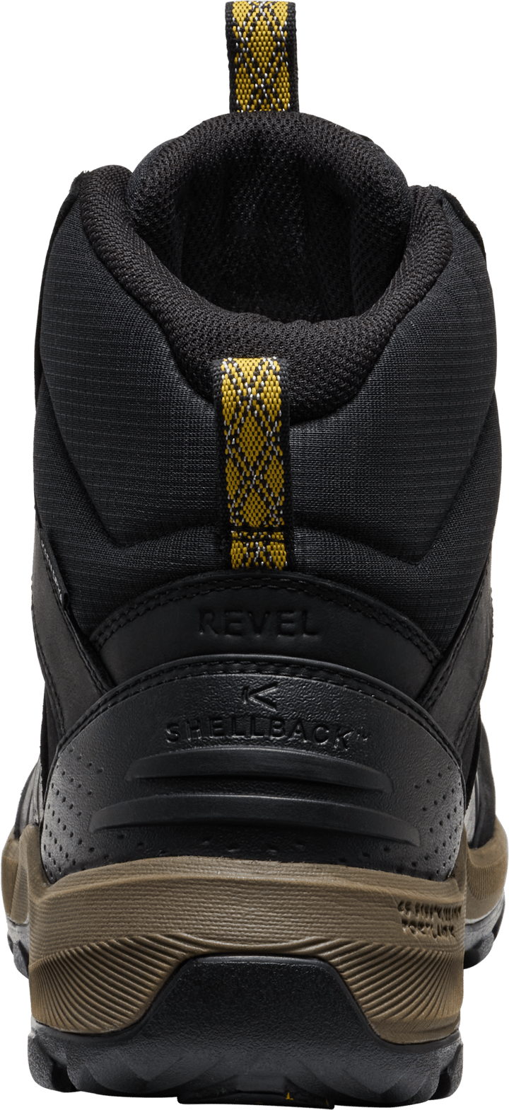 Keen Men's Revel IV Mid Polar Black-lemon Curry Keen