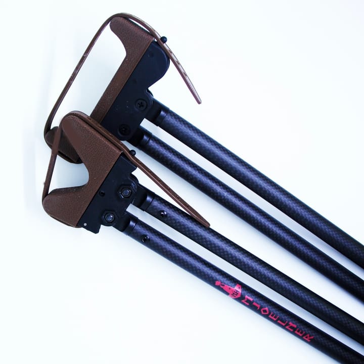Mjølner 4-Ben Skytestokk Fenris II Carbon Black 160-175 Mjølner Hunting