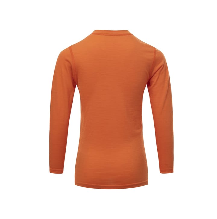 Aclima Kids' LightWool Crew Neck  Orange Tiger Aclima