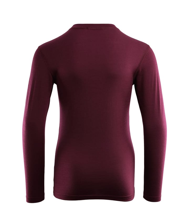 Aclima Juniors' LightWool Crew Neck Zinfandel Aclima