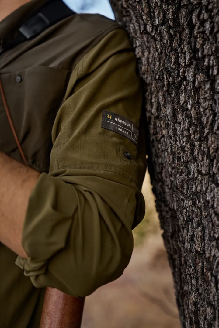 Härkila Logmar Lettvekts L/S-Skjorte Dark Olive/willow Green Härkila Härkila Logmar Lettvekts L/S-Skjorte Dark Olive/willow Green Härkila