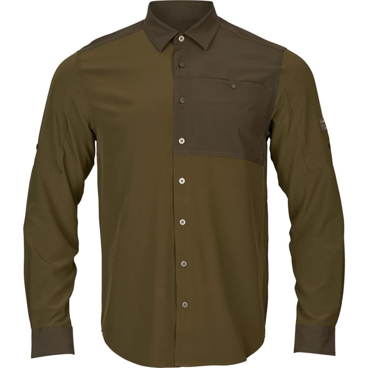 Härkila Logmar Lettvekts L/S-Skjorte Dark Olive/willow Green Härkila