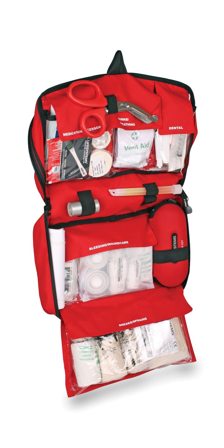 Lifesystems Mountain Leader Pro First Aid  rød Lifesystems