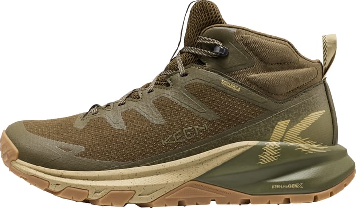 Keen Men's Targhee Apex Mid Wp  Dark Olive-khaki Keen