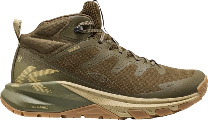 Keen Men's Targhee Apex Mid Wp  Dark Olive-khaki Keen