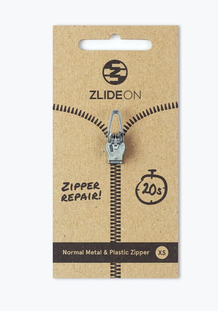 ZlideOn Normal Metal & Plastic Zipper XS Black ZlideOn