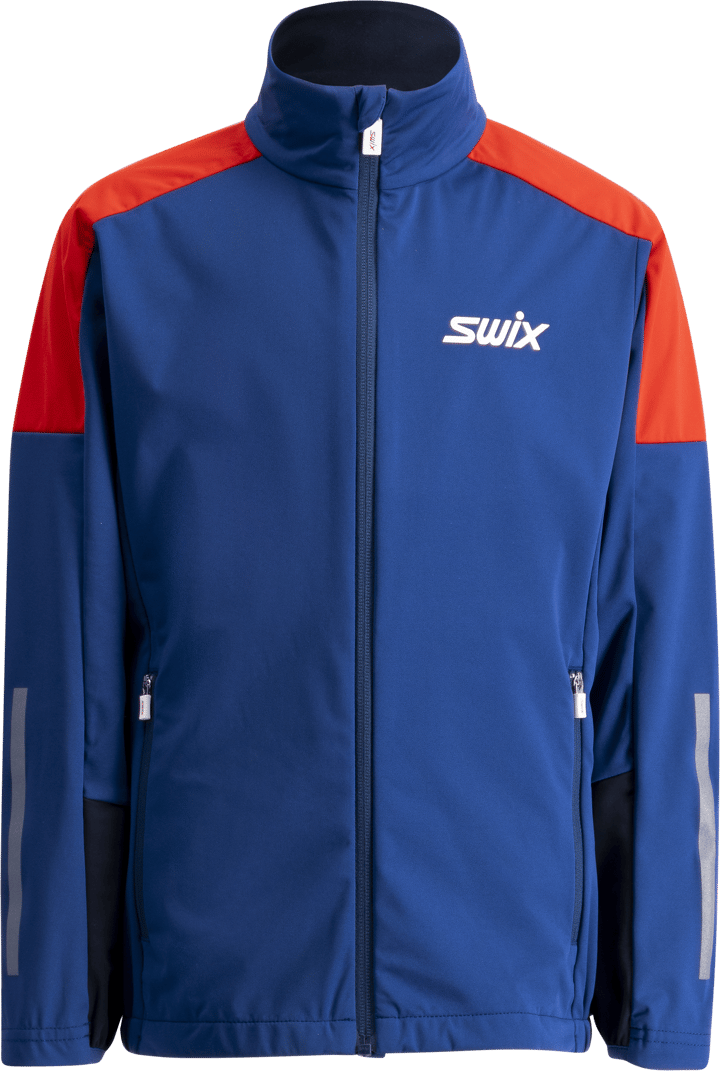 Swix Juniors' Nordic Xc Jacket Estate Blue Swix