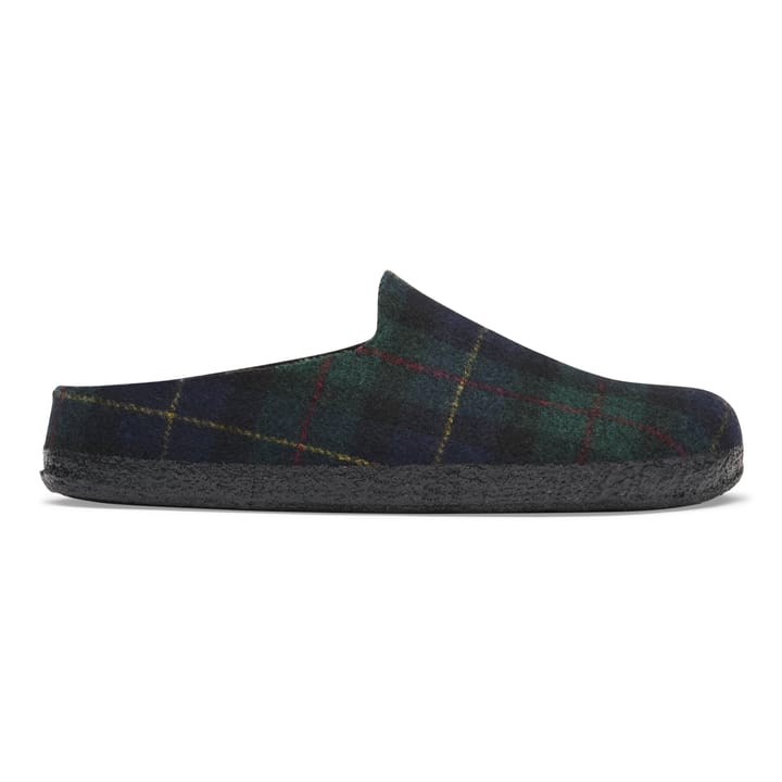 Birkenstock Amsterdam Wrap Dip Fe Laf Green Navy Plaid Birkenstock