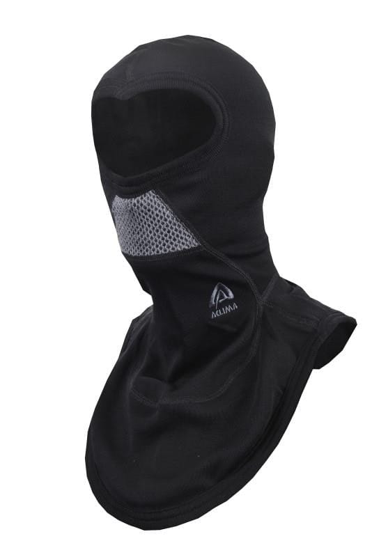 Aclima Doublewool Balaclava, Unisex Jet Black Aclima