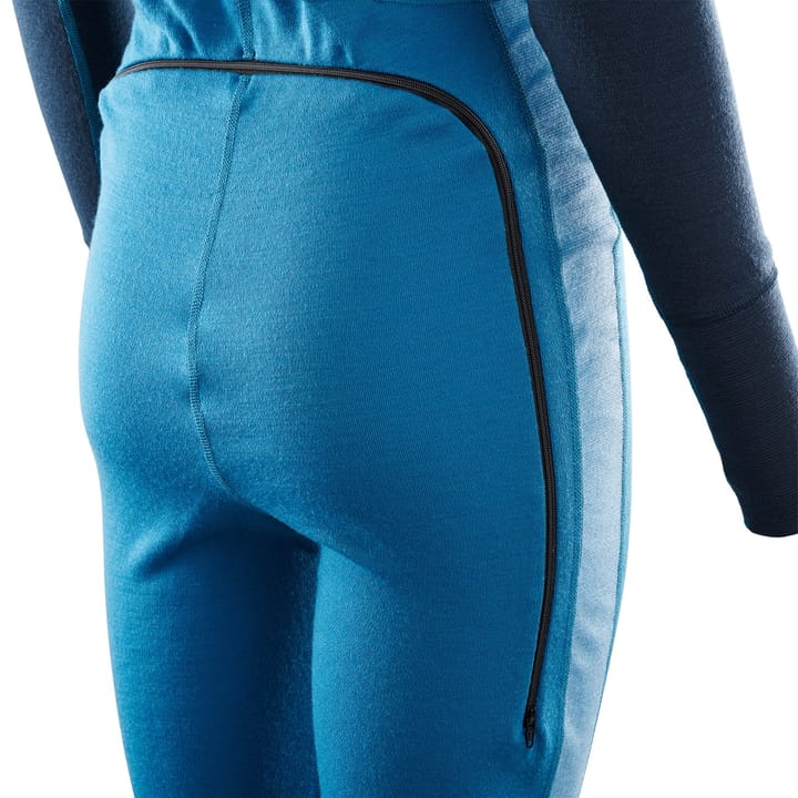 Aclima Women's WarmWool Overall 3/4 Blue Sapphire(Navy Blazer/Azu. Aclima