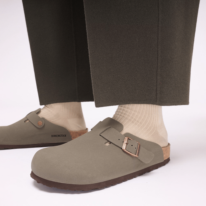 Birkenstock Boston Bfbc Narrow Stone Birkenstock