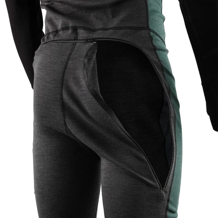 Aclima Warmwool Overall 3/4 M's Marengo/Jet Black/Green Gables Aclima