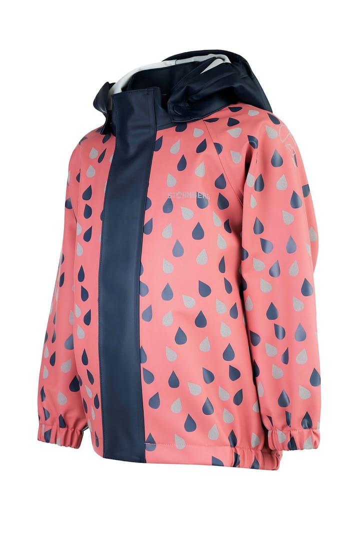 Stormberg Stormflod Rain Jacket Kids Faded Rose / Dress Blues Stormberg Stormberg Stormflod Rain Jacket Kids Faded Rose / Dress Blues Stormberg