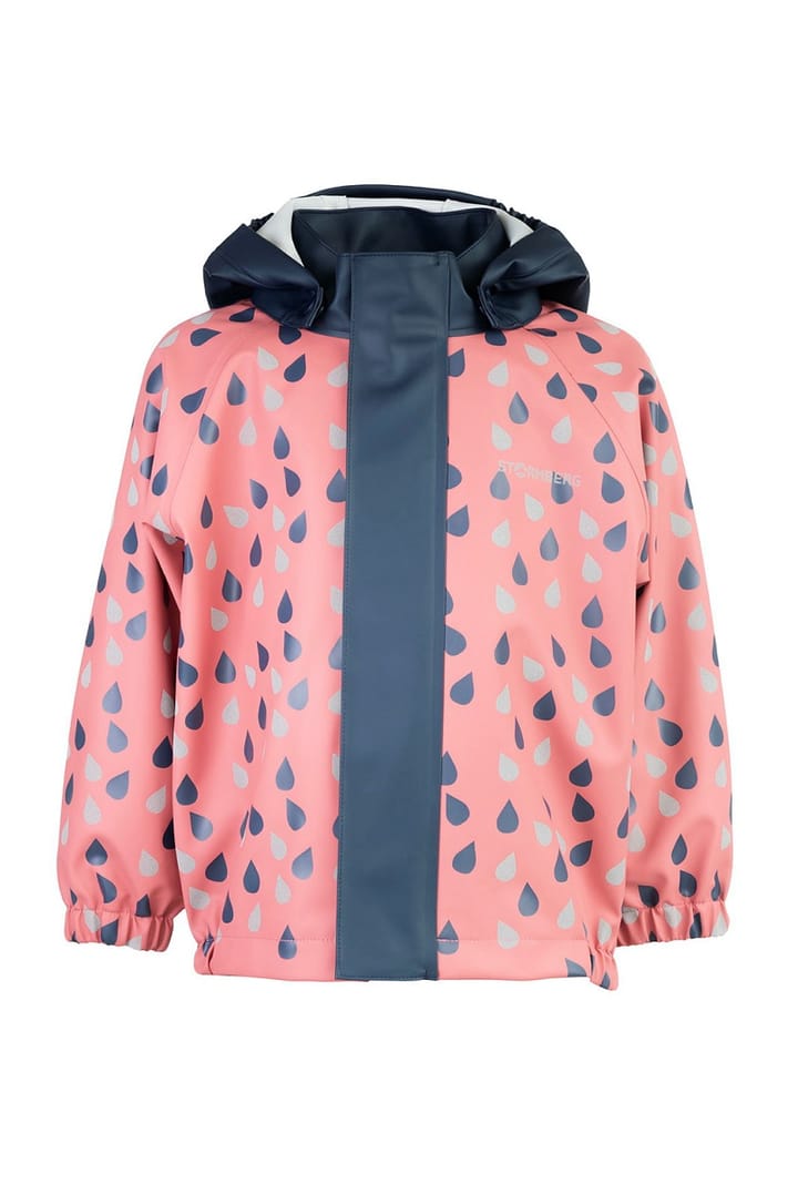 Stormberg Stormflod Rain Jacket Kids Faded Rose / Dress Blues Stormberg Stormberg Stormflod Rain Jacket Kids Faded Rose / Dress Blues Stormberg