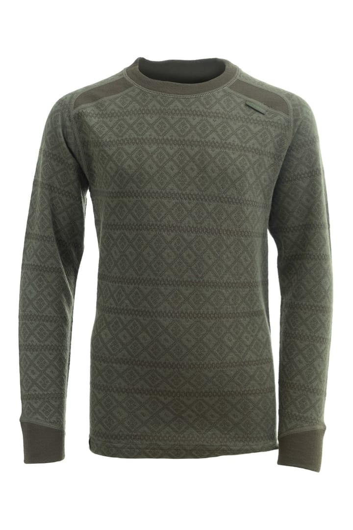 Stormberg Rauland Wool Roundneck Jr Forest Night / Thyme Stormberg