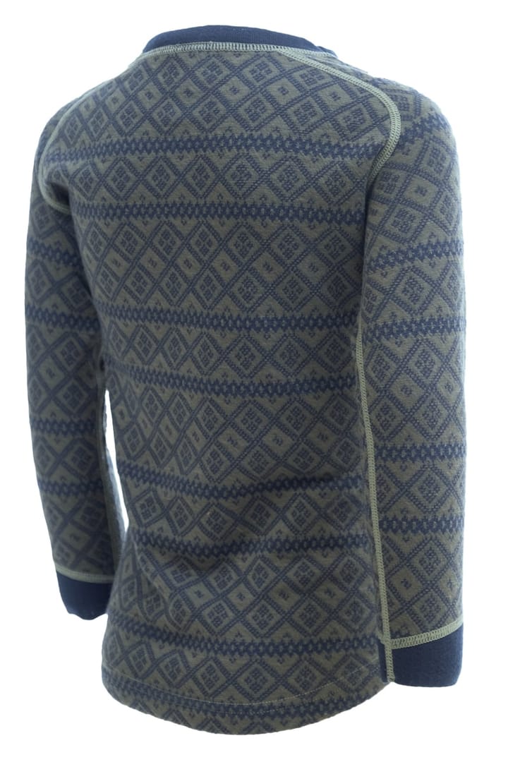 Stormberg Rauland Wool Roundneck Kids Thyme / Dress Blues Stormberg