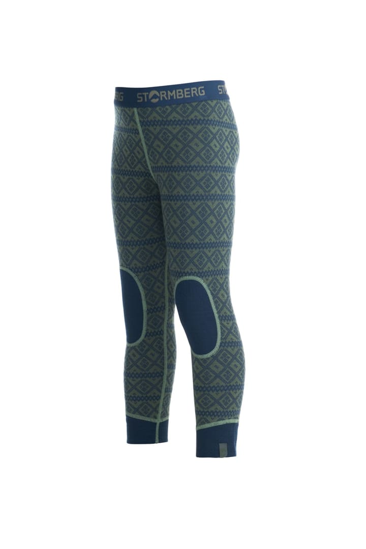 Stormberg Rauland Wool Tights Kids Thyme / Dress Blues Stormberg