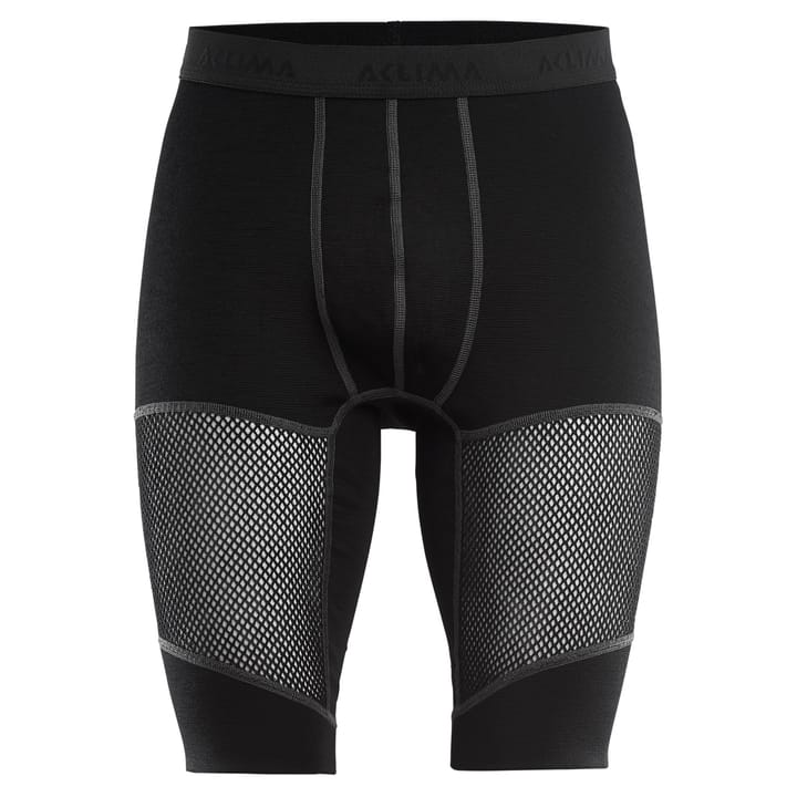 Aclima WoolNet Shorts Long Man Jet Black Aclima