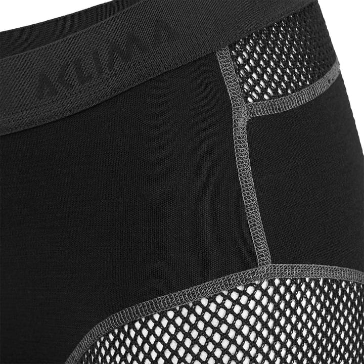 Aclima WoolNet Shorts Long Woman Jet Black Aclima