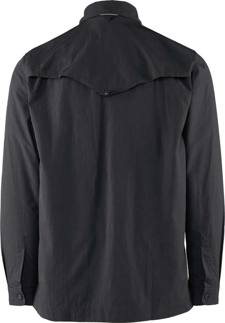Klättermusen Men's Syn Long Sleeve Shirt Raven Klättermusen
