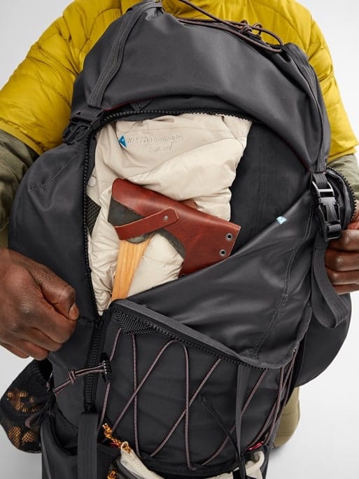 Klättermusen Ymer 2.0 75L + 15L Raven Klättermusen