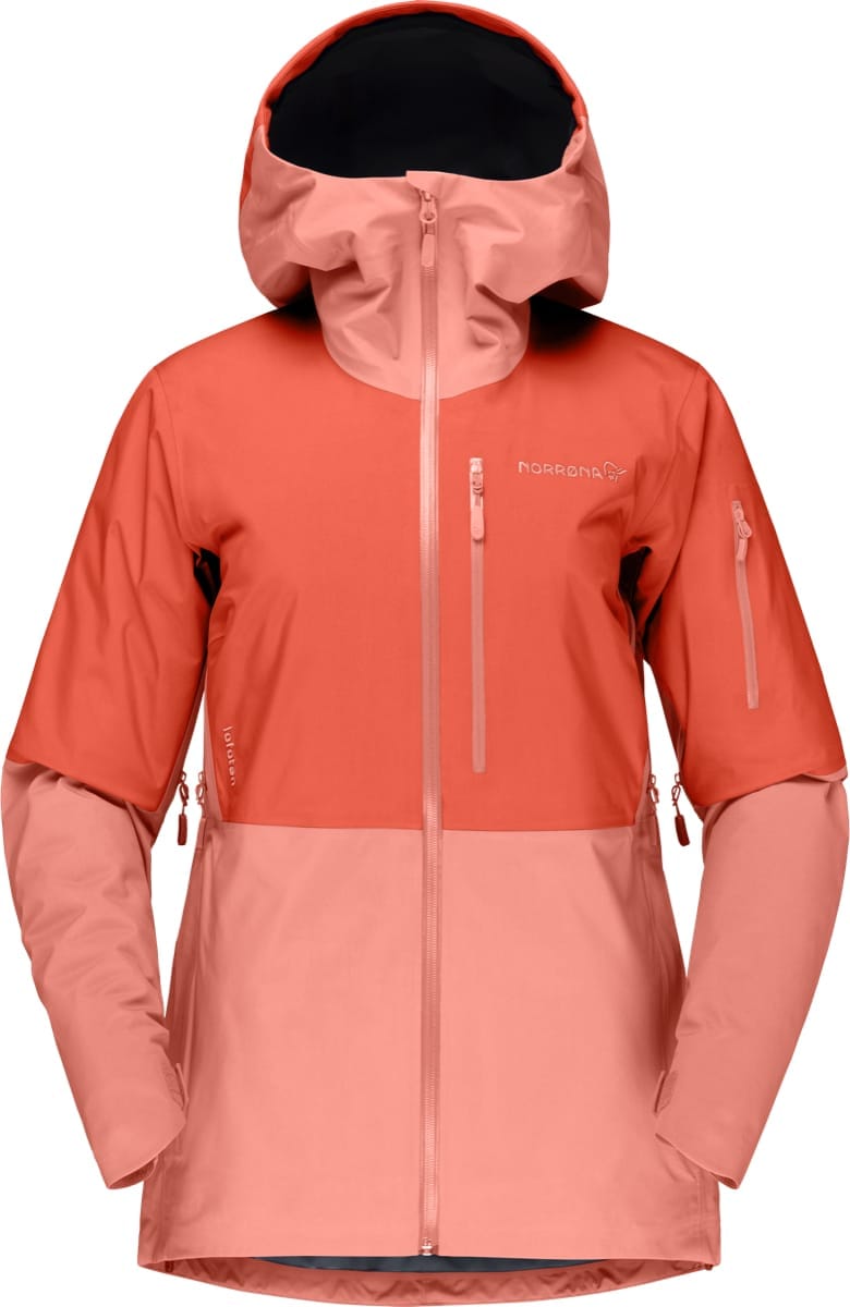 Norrøna Lofoten Gore-Tex Jacket W's Orange Alert/Peach Amber