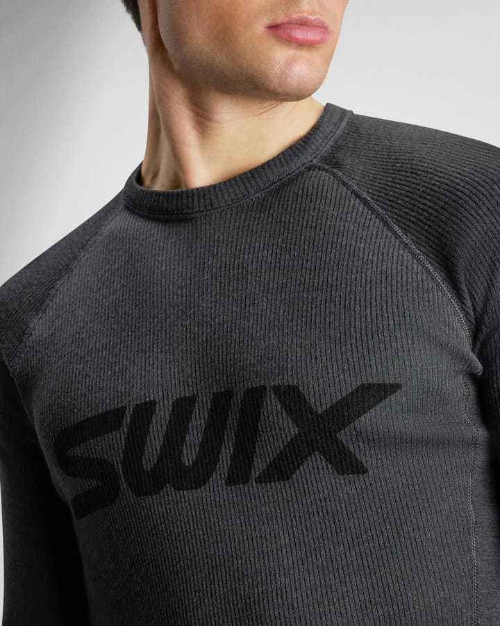 Swix Men's Racex Merino Long Sleeve Phantom Swix