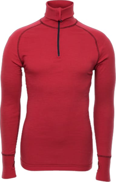 Brynje Zip Polo w/thumbfingergrip Red Brynje Brynje Zip Polo w/thumbfingergrip Red Brynje