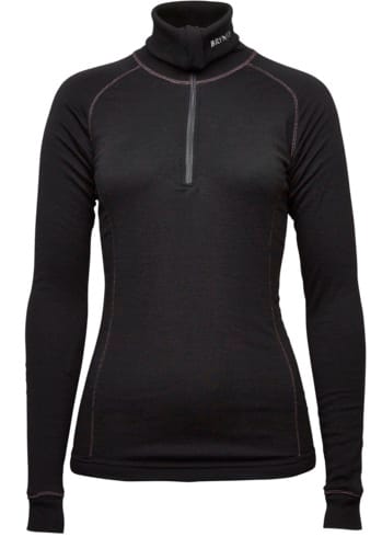 Brynje Lady Arctic Zip Polo Black