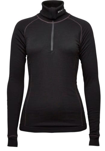 Brynje Lady Arctic Zip Polo Black Brynje