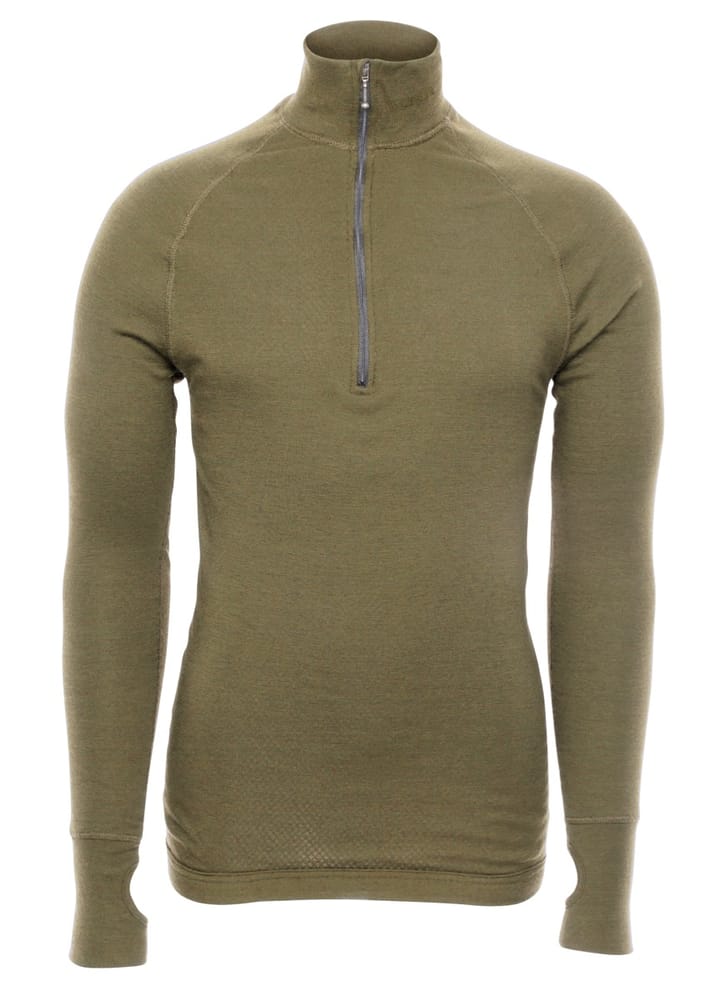 Brynje Arctic Zip Polo 3/4 Neck Olivegreen Brynje