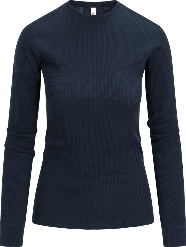 Swix Women's Racex Merino Long Sleeve Dark Navy Swix