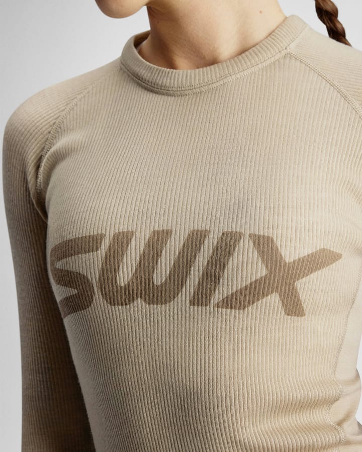 Swix Women's Racex Merino Long Sleeve Dune Swix
