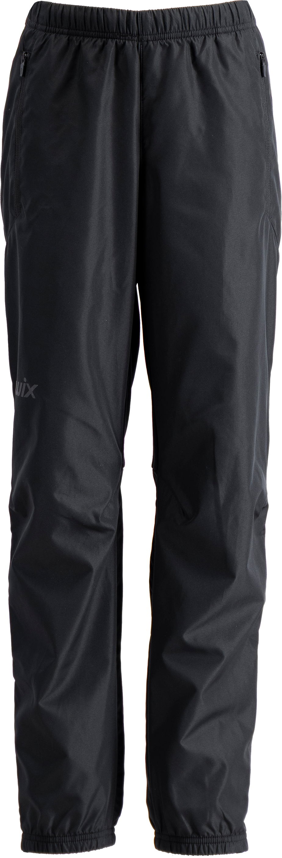 Swix Juniors' Infinity Hybrid Full Zip Pants Jet Black