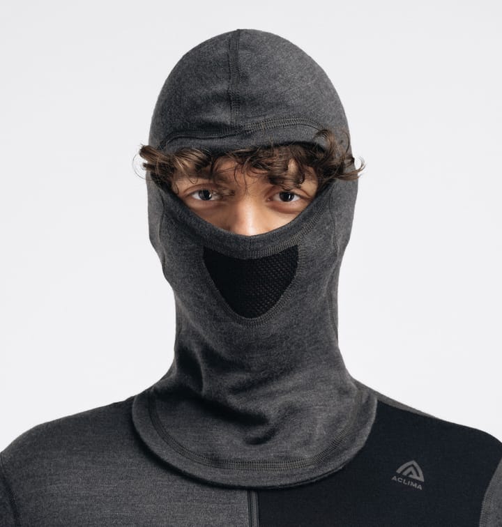 Aclima Men's WarmWool Hoodsweater with Zip Marengo/Jet Black/Corsair Aclima Aclima Men's WarmWool Hoodsweater with Zip Marengo/Jet Black/Corsair Aclima