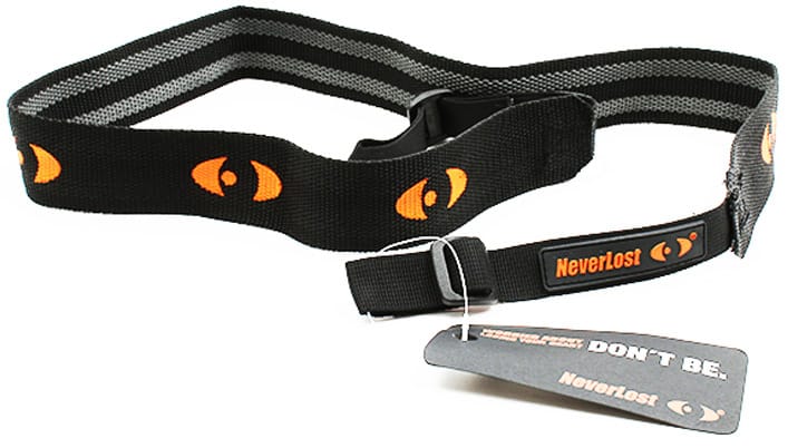 Never Lost Våpenreim Universal Black/Orange Never Lost