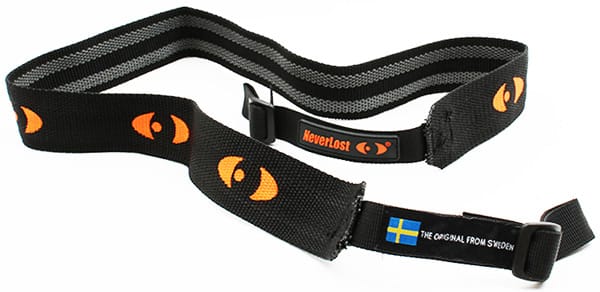 Never Lost Våpenreim Universal Black/Orange Never Lost