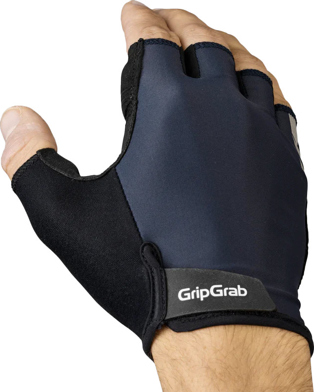 Gripgrab Ride Padded Short Finger Summer Gloves Navy Blue