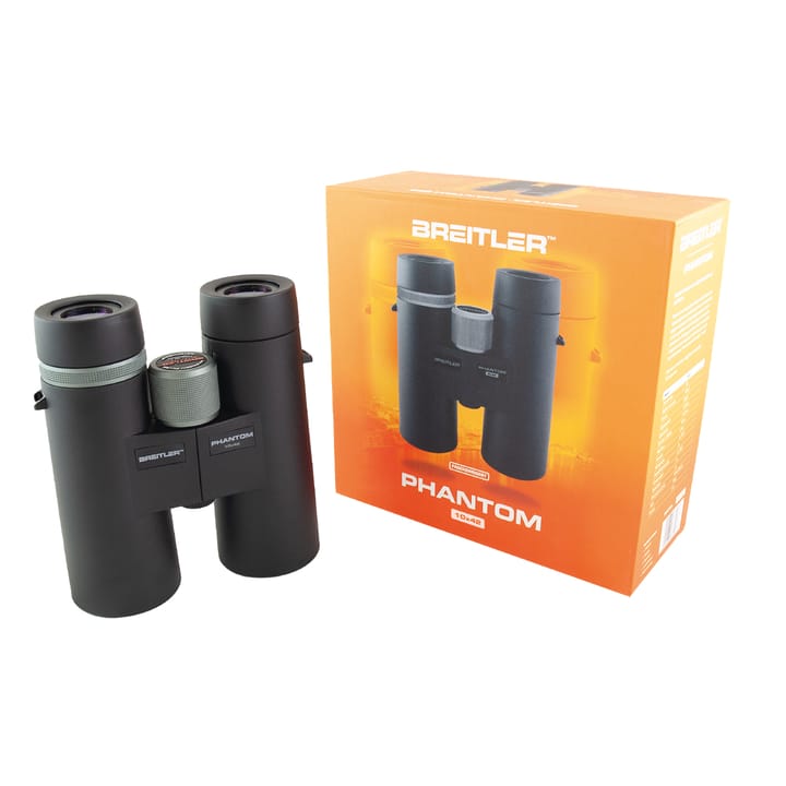 Breitler Phantom 10×42 HD Kikkert Sort Breitler