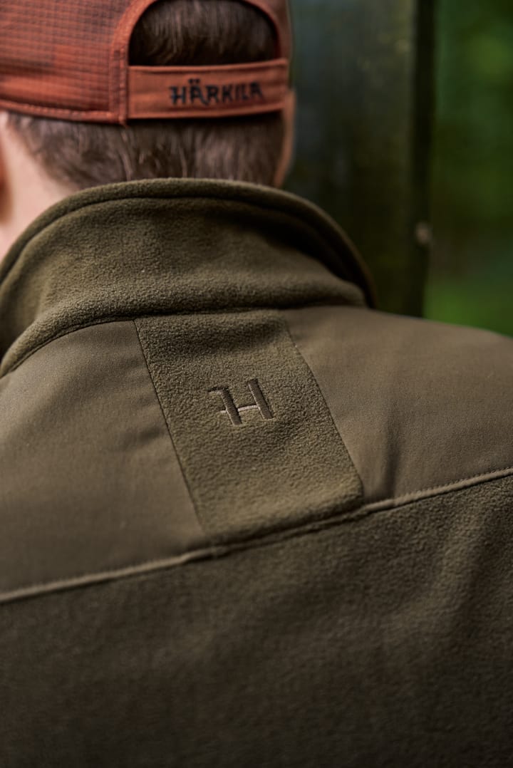 Härkila Men's Fjell Fleece Vest Hunting Green/willow Green Härkila