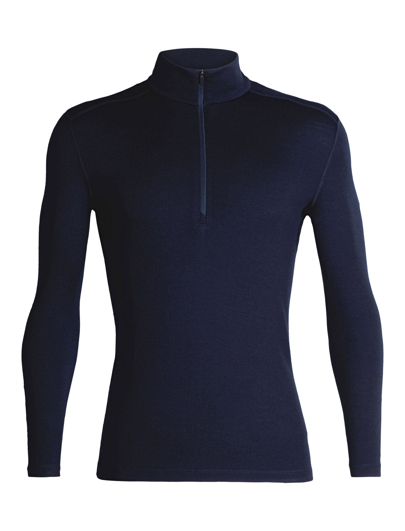 Icebreaker Men’s Merino 260 Tech Long Sleeve Half Zip Thermal Top Midnight Navy