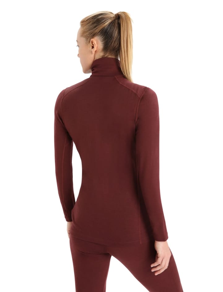 Icebreaker Women 200 Oasis LS Half Zip Espresso Icebreaker Icebreaker Women 200 Oasis LS Half Zip Espresso Icebreaker